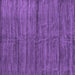 Square Abstract Purple Contemporary Rug, con1957pur