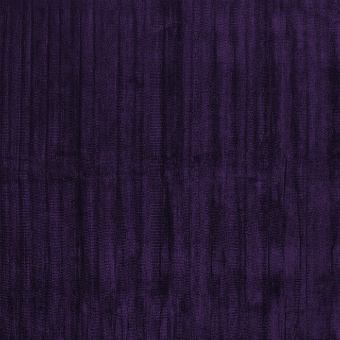 Square Abstract Purple Contemporary Rug, con1959pur