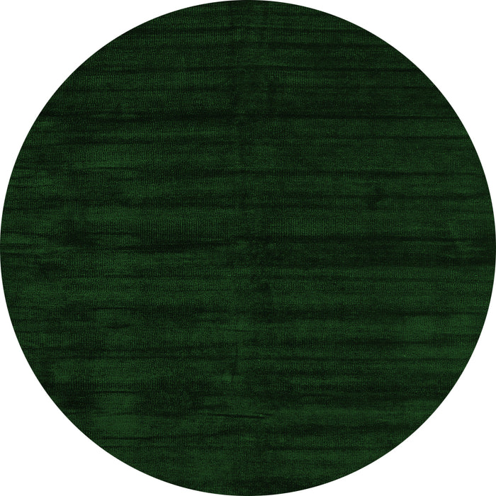 Square Abstract Green Contemporary Rug, con1959grn