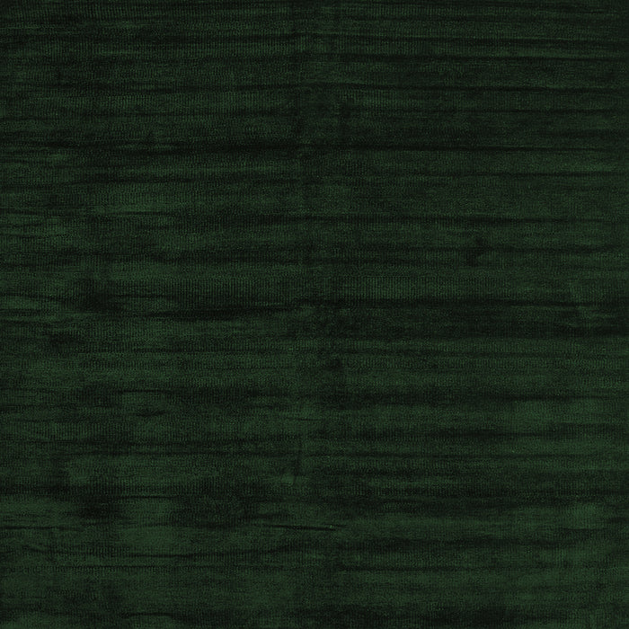 Square Abstract Emerald Green Contemporary Rug, con1959emgrn