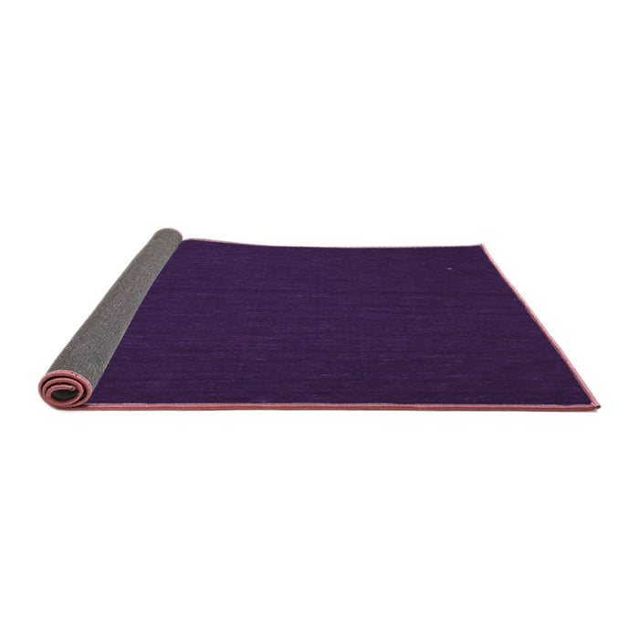 Sideview of Abstract Purple Contemporary Rug, con195pur