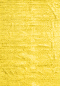 Solid Yellow Modern Rug, con1960yw