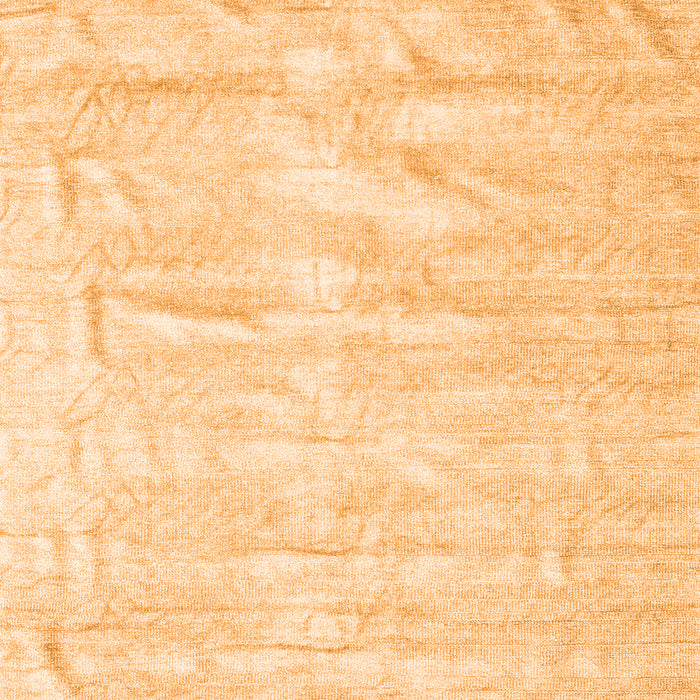 Serging Thickness of Machine Washable Solid Orange Modern Area Rugs, wshcon1960org