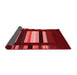 Abstract Red Contemporary Area Rugs