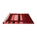 Contemporary Red Washable Rugs