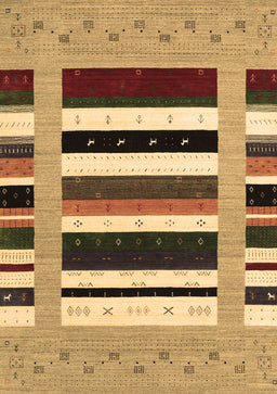 Abstract Brown Contemporary Rug, con1962brn