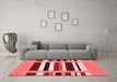 Contemporary Red Washable Rugs