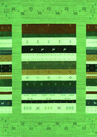 Abstract Green Contemporary Rug, con1962grn