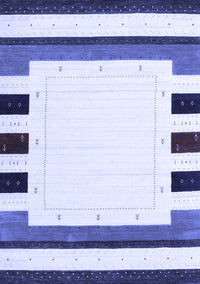 Solid Blue Modern Rug, con1963blu