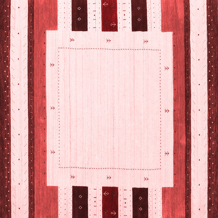 Solid Red Modern Rug, con1963red