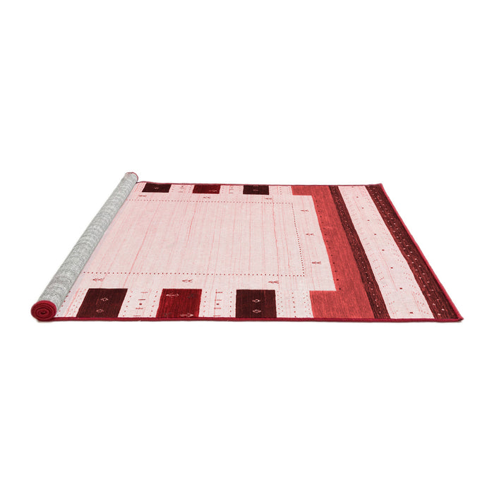 Modern Red Washable Rugs
