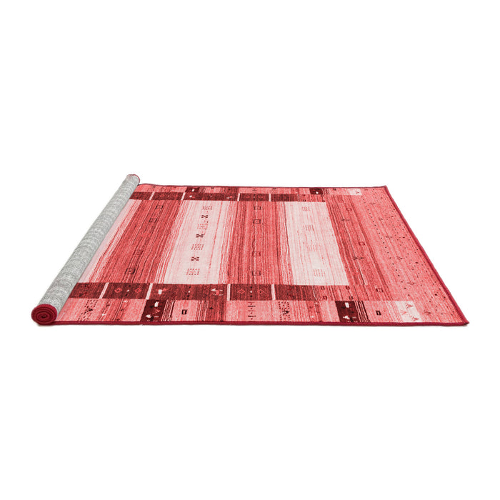 Contemporary Red Washable Rugs