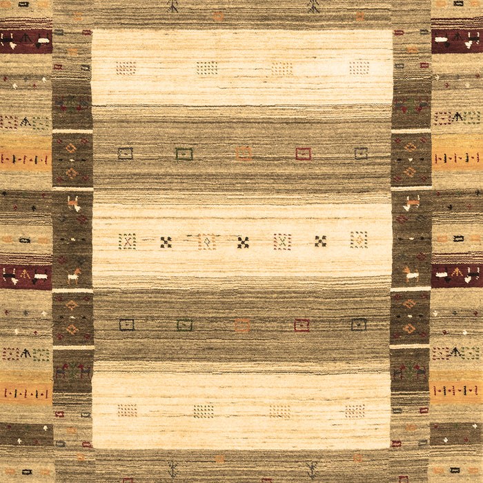 Abstract Brown Contemporary Rug, con1964brn