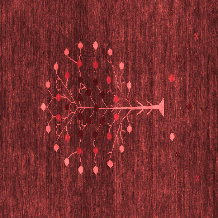 Abstract Red Contemporary Rug, con1965red