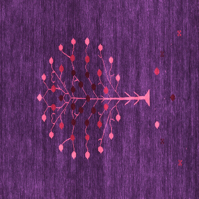 Square Abstract Pink Contemporary Rug, con1965pnk