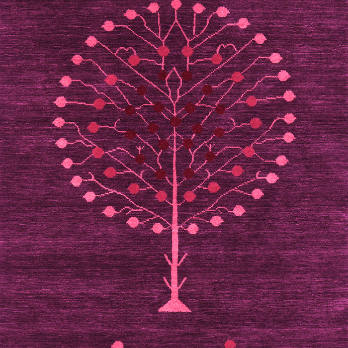 Abstract Pink Contemporary Rug, con1966pnk