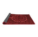 Abstract Red Contemporary Area Rugs