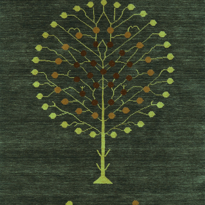 Machine Washable Abstract Turquoise Contemporary Area Rugs, wshcon1966turq