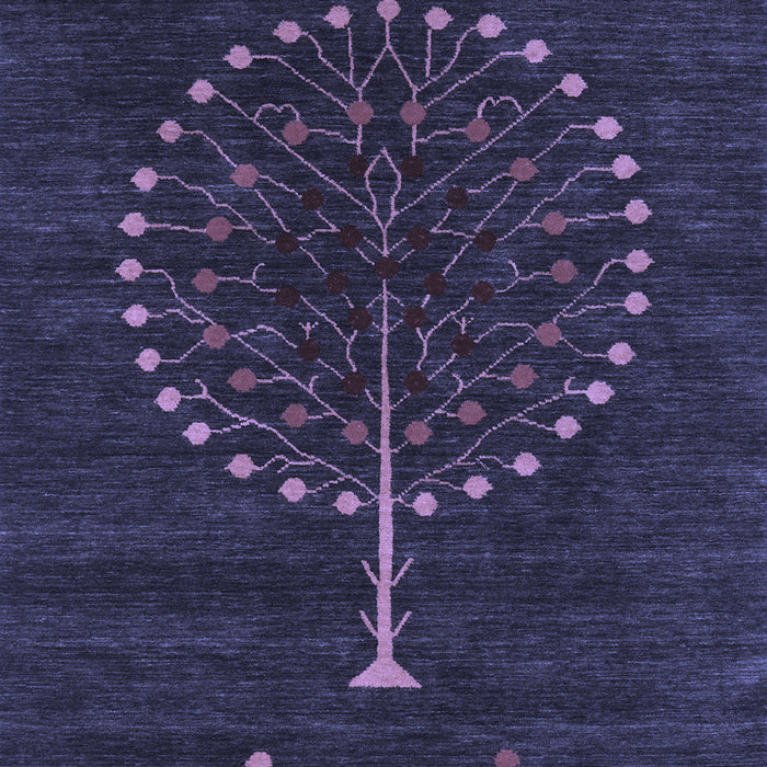 Machine Washable Abstract Blue Contemporary Rug, wshcon1966blu