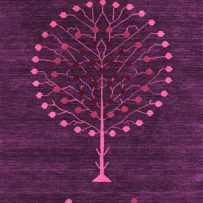 Machine Washable Abstract Purple Contemporary Area Rugs, wshcon1966pur