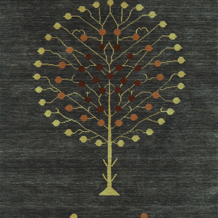 Abstract Light Blue Contemporary Rug, con1966lblu