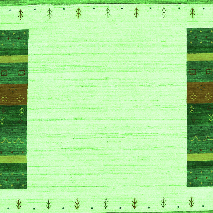 Solid Green Modern Rug, con1967grn