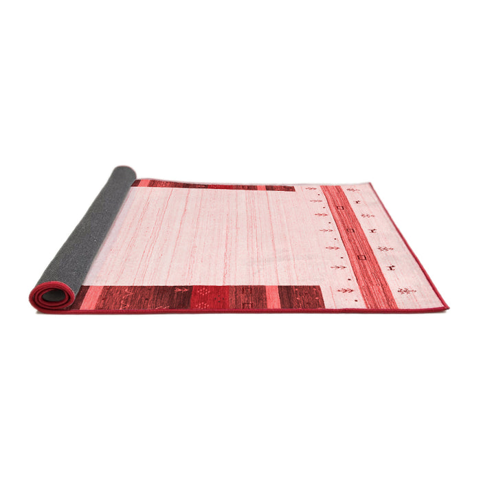 Solid Red Modern Area Rugs