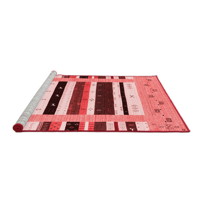Contemporary Red Washable Rugs