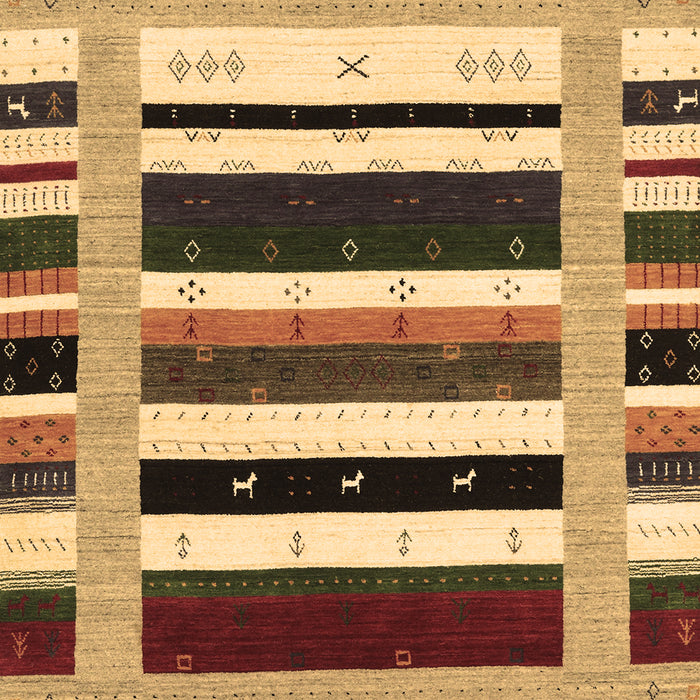 Abstract Brown Contemporary Rug, con1968brn