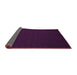 Sideview of Abstract Pink Contemporary Rug, con196pnk