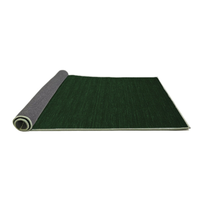 Sideview of Abstract Emerald Green Contemporary Rug, con196emgrn