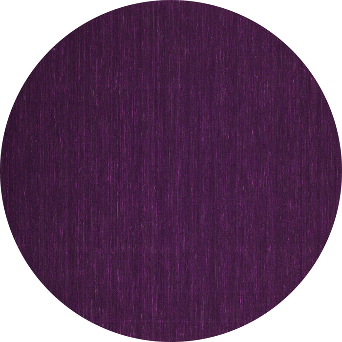 Round Abstract Pink Contemporary Rug, con196pnk