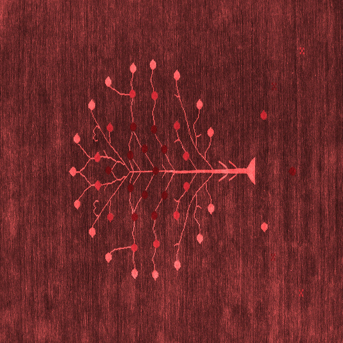 Abstract Red Contemporary Rug, con1970red