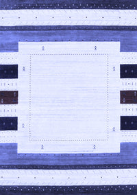 Solid Blue Modern Rug, con1971blu