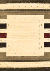 Solid Brown Modern Rug, con1971brn