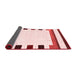 Solid Red Modern Area Rugs