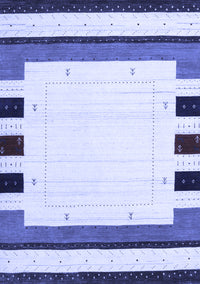 Solid Blue Modern Rug, con1972blu