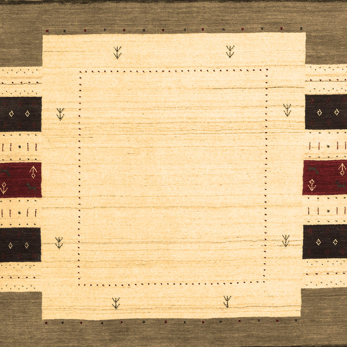 Solid Brown Modern Rug, con1972brn