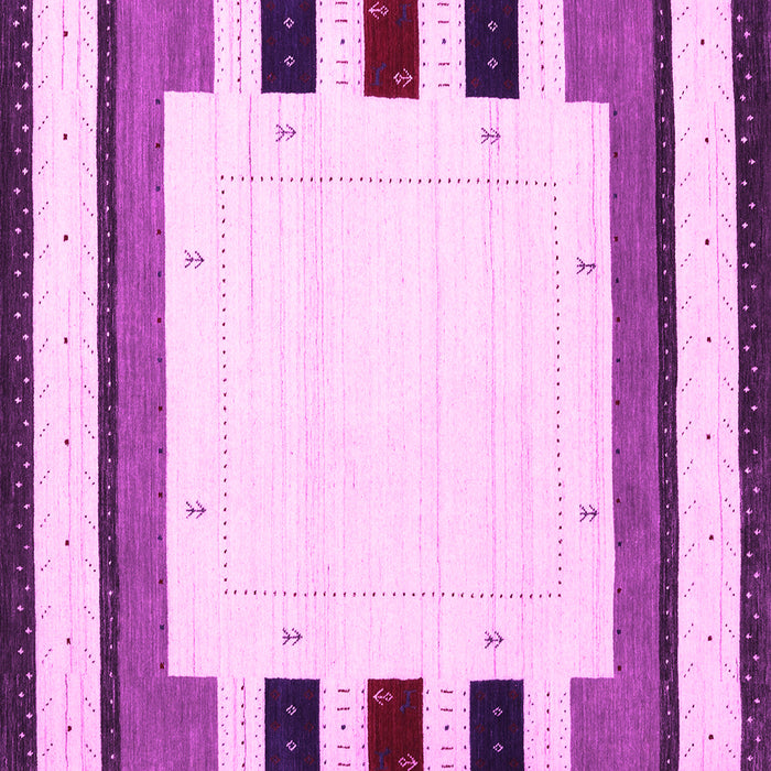 Square Machine Washable Solid Pink Modern Rug, wshcon1972pnk