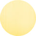 Round Solid Yellow Modern Rug, con1973yw