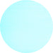 Round Solid Light Blue Modern Rug, con1973lblu