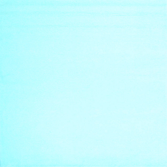 Square Solid Light Blue Modern Rug, con1973lblu