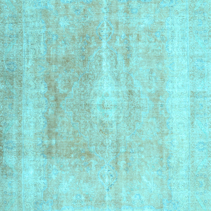 Machine Washable Abstract Light Blue Contemporary Rug, wshcon1974lblu