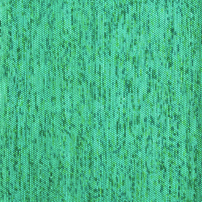 Square Machine Washable Abstract Turquoise Contemporary Area Rugs, wshcon1975turq