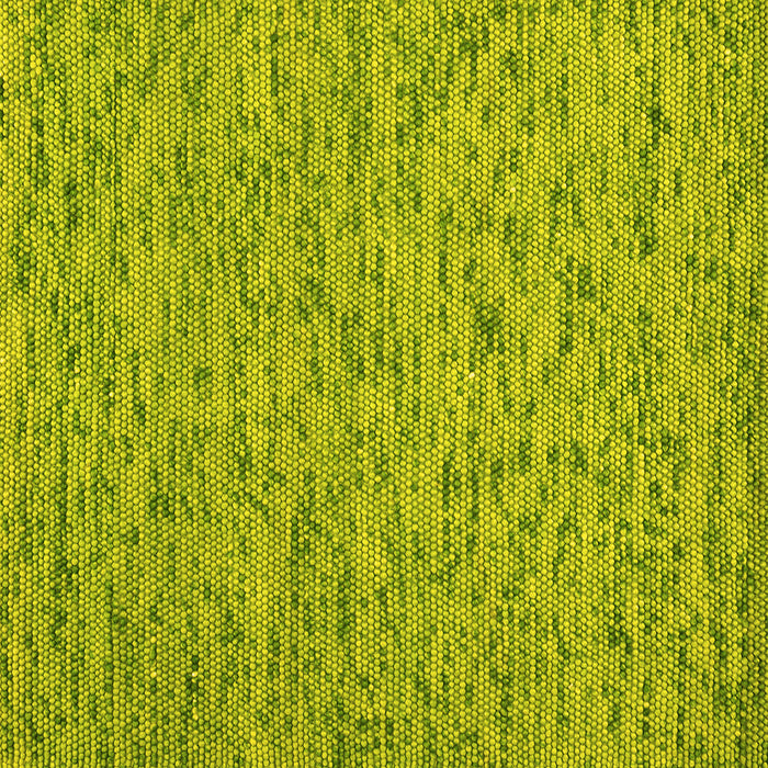 Square Machine Washable Abstract Yellow Contemporary Rug, wshcon1975yw