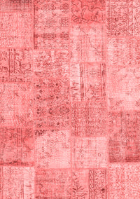 Patchwork Red Transitional Rug, con1976red