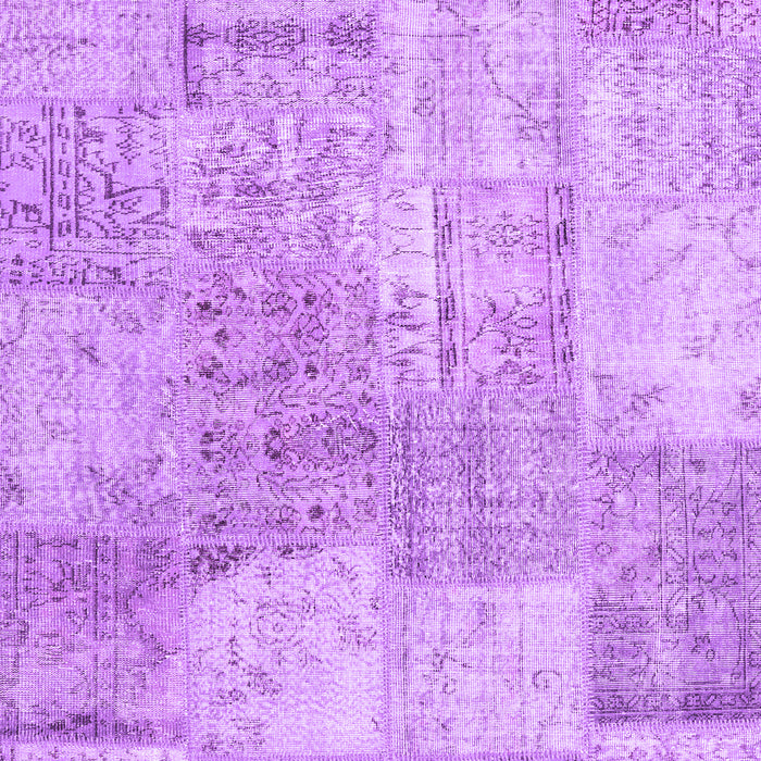 Patchwork Purple Transitional Rug, con1976pur