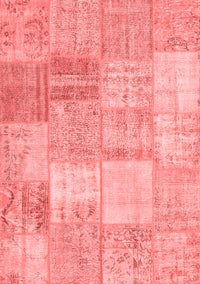 Patchwork Red Transitional Rug, con1977red