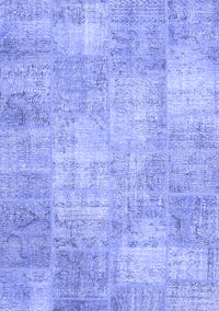 Patchwork Blue Transitional Rug, con1978blu