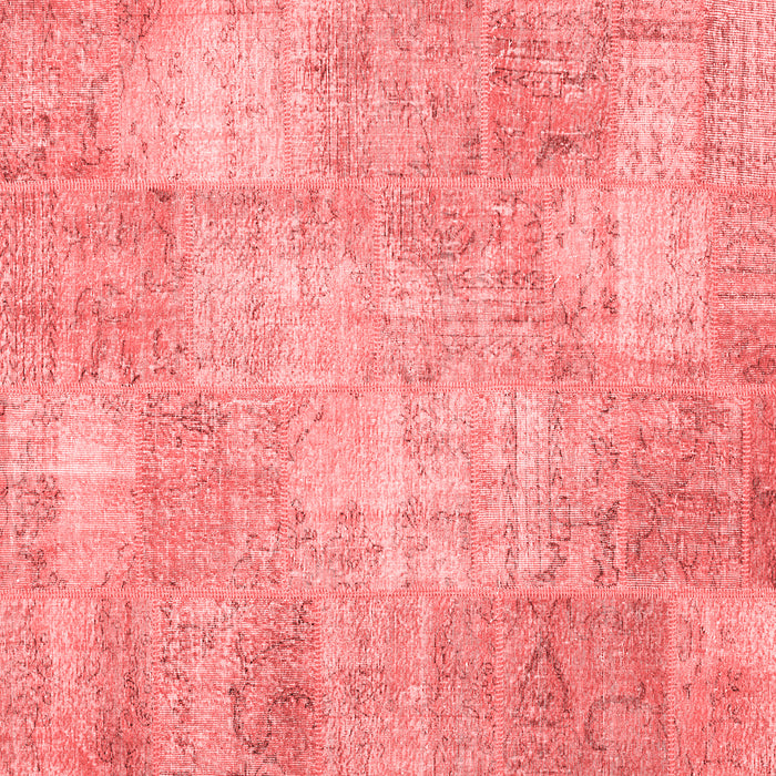 Patchwork Red Transitional Rug, con1978red